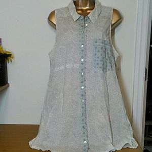 Intimately Free People patterned tunic